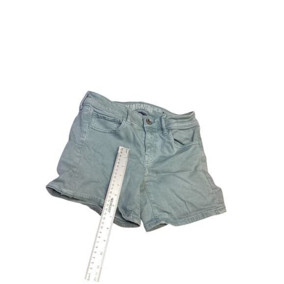 American Eagle Outfitters Pants - Acubi mermaidcore fairycore American Eagle Women's Jeans Shorts Size 4